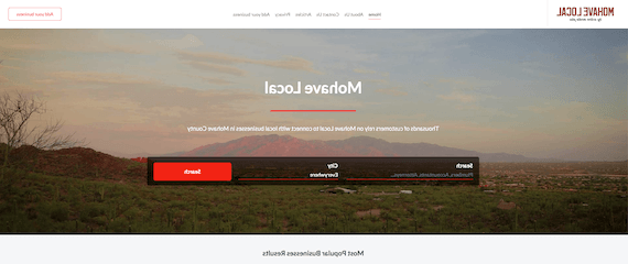 Mohave Local home page